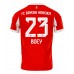 Bayern Munich Sacha Boey #23 Hjemmedrakt 2025-26 Korte ermer
